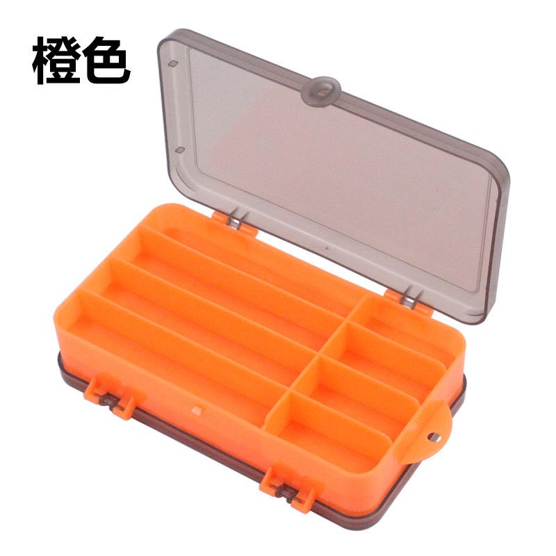 Factory Wholesale Soft Bait Hard Bait Bait Storage Box Double-Sided Split Box Portable Plastic Storage Box Accessory Box Fishing Gear