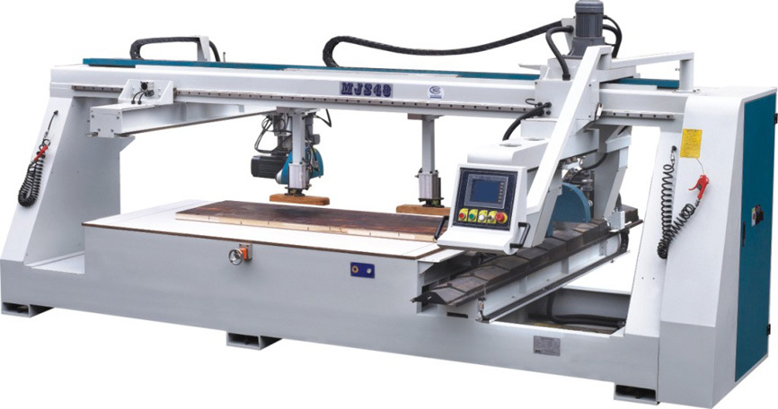 数控纵横四边锯 木门四边锯 自动进料数控四边锯价格