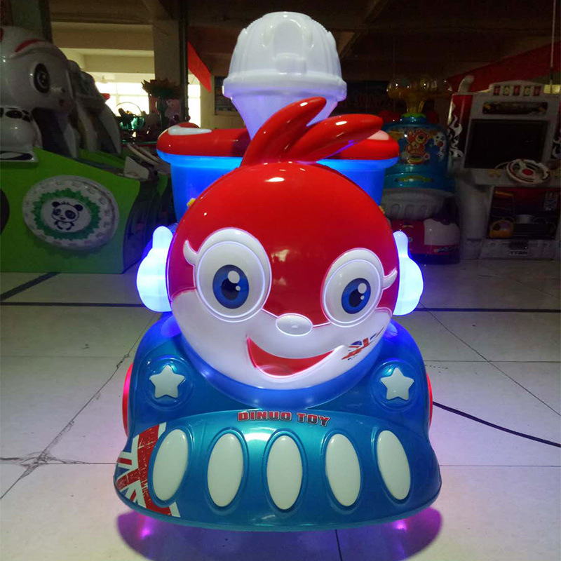 吉祥蝴蝶 商用投币式小鸟火车儿童摇摆机 超市门口摇摇车