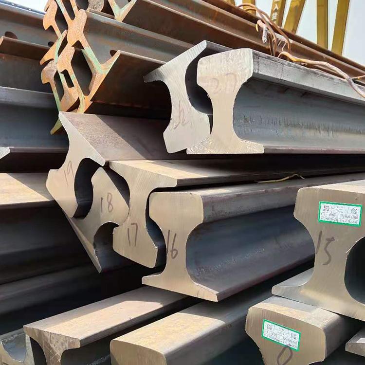 南京 扬州 溧水轨道钢 高淳qu71mn钢轨 邯钢轨道钢 现货销售