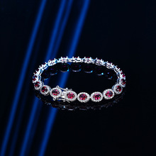 红宝石手链2022年新款女高档气质简约轻奢小众精致老婆情人节礼物