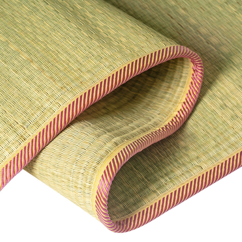 天然草席1.5m凉席双人床加密芦苇席草编蔺草老式麻筋席子1.5*2米