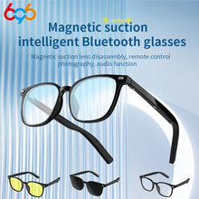 新款G05蓝牙眼镜音乐眼镜头戴式蓝牙耳机墨镜太阳镜智能蓝牙眼镜