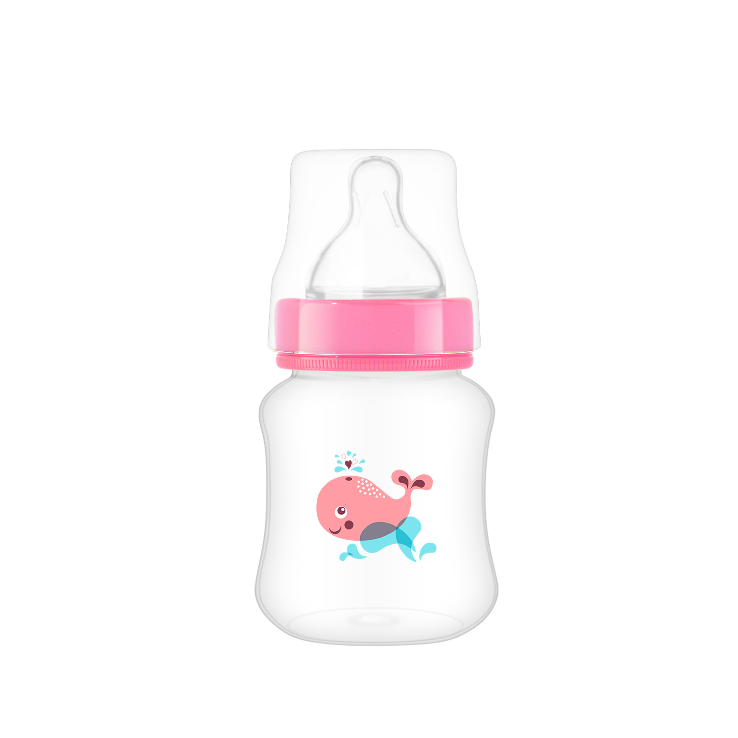 Baby Wide Mouth Pp Feeding Bottle OEM Custom Cartoon Feeding Bottle Plastic Feeding Bottle Custom Wholesale