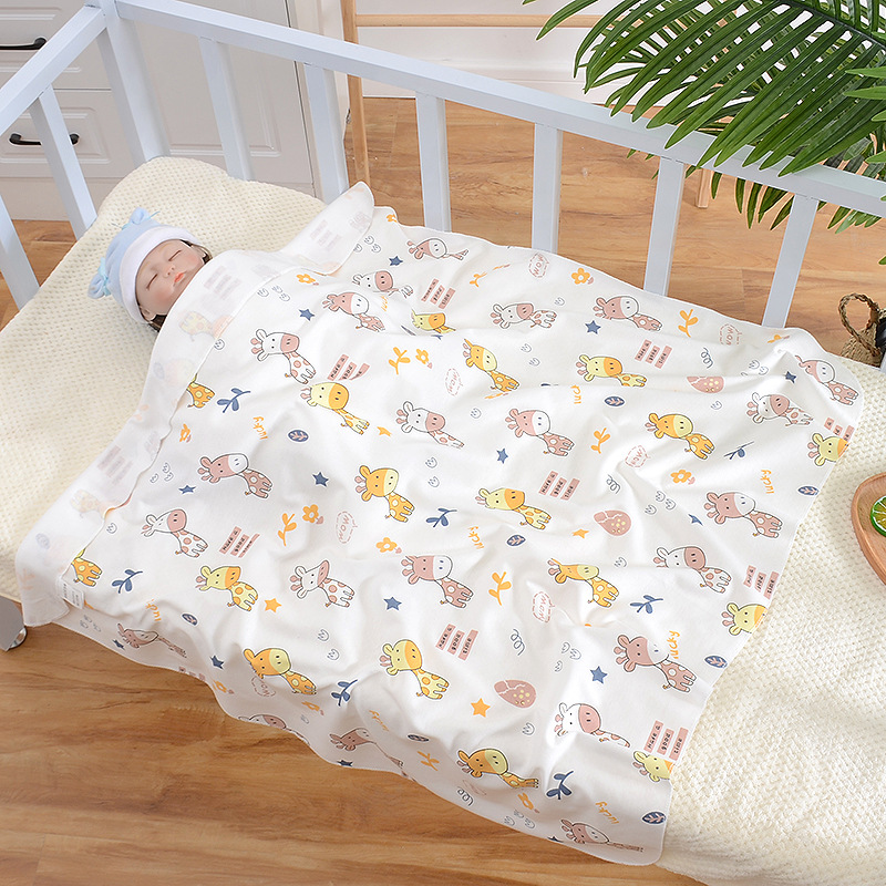 Newborn Baby Package Spring and Summer Thin Cotton Delivery Room Gro-Bag Quilt Newborn Baby Swaddling Wrap Baby's Blanket