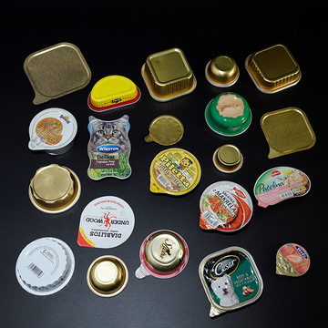 订制铝箔盖子铝箔一次性盒子封口盖厂家订制涂布易撕封口膜印logo