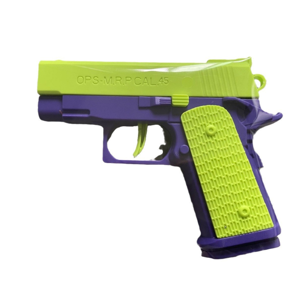 跨境1911水枪萝卜色幼崽儿童玩具水枪迷你手抢解压玩具现货批发玩