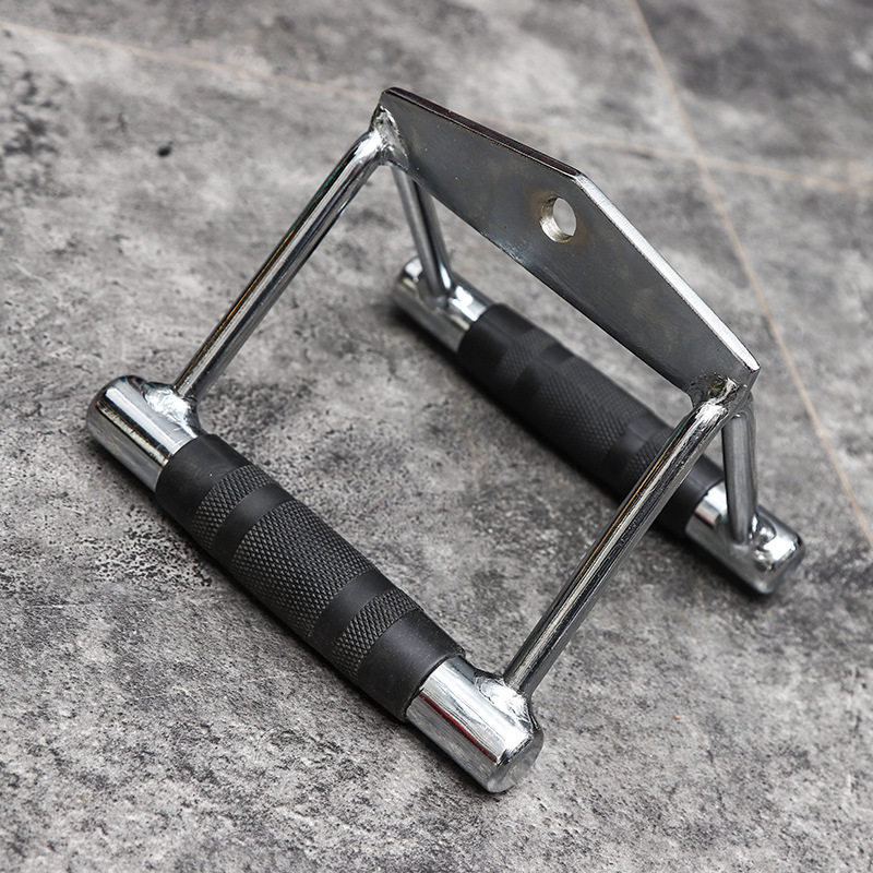 高位下拉把手 v型力量器械配件大飞鸟拉杆健身器材坐姿划船拉力杆