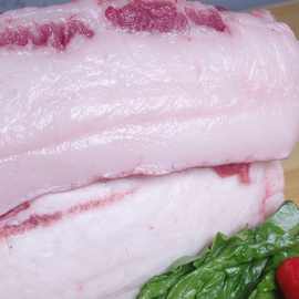肥肉肥膘油渣生猪肉新鲜猪肉生肥膘肉生猪油炸猪油农家土猪肉猪油