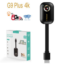 G9 plus 5G 4k双核WiFi同屏器 手机无线hdmi推送宝 Dongle 4k高清