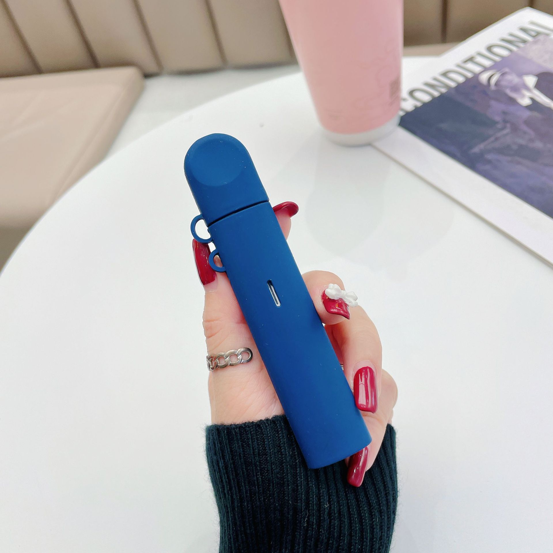 新款适用于国标青羽硅胶套悦刻套海外版电子器烟套essential壳