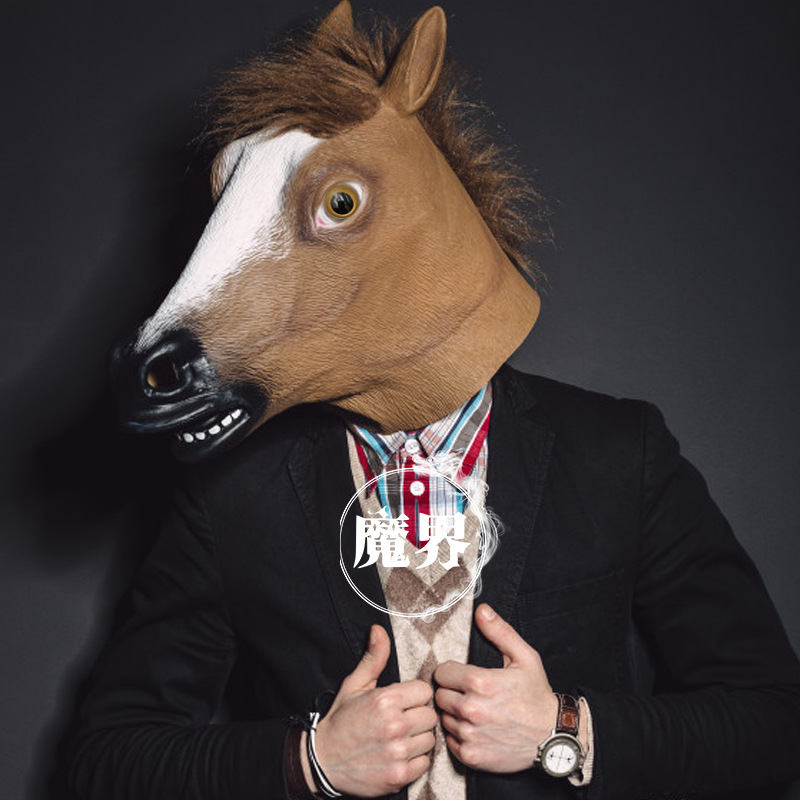 绿头鱼头套网红怪绿色鱼头男搞怪无味鱼嘴儿童冬天保暖鲻鱼头全