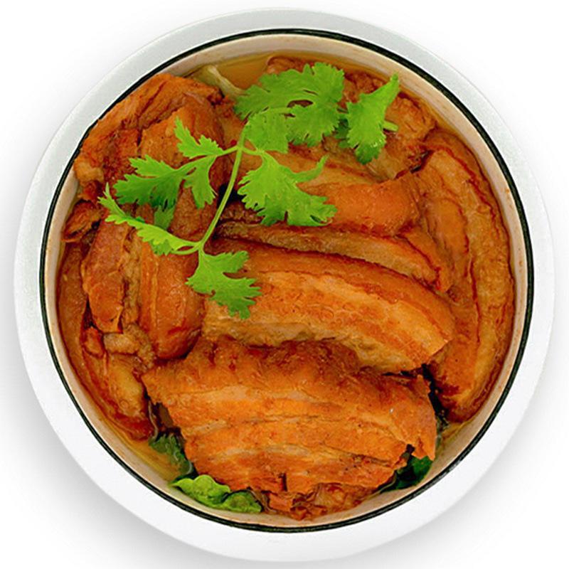 广东广西扣肉虎皮非玉林扣肉罐头梅菜蒸碗卤肉熟食即食下饭菜