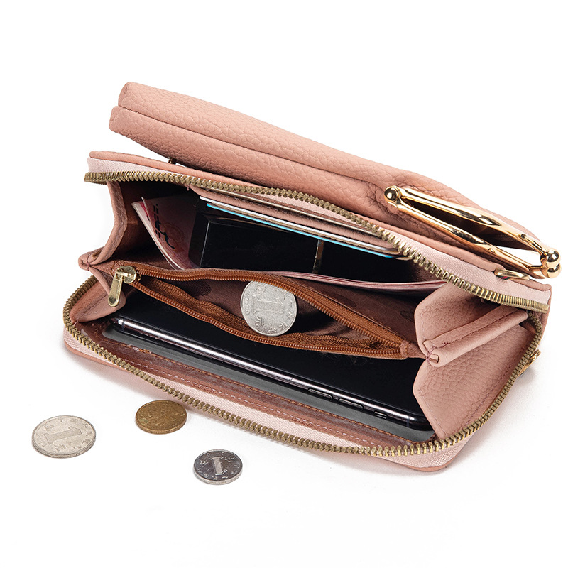 Trendy Women's Bag Coin Purse Fashionable Touch Screen Mobile Phone Bag Women's Crossbody New Summer Fashion Women's Wallet
