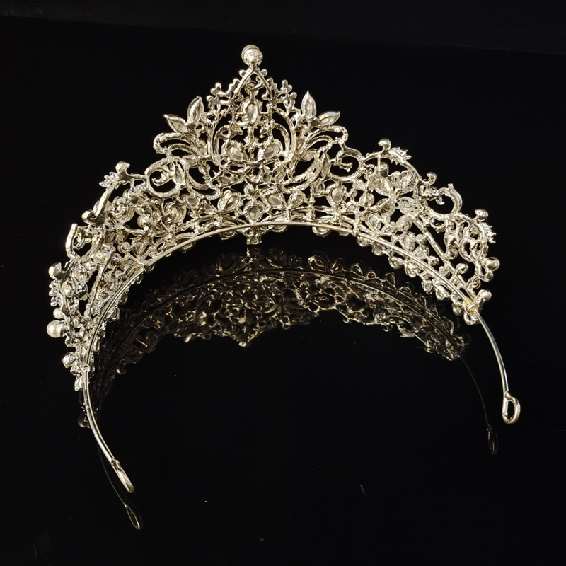 Crown Headdress Bridal Crystal 2023 New Elegant Luxury Wedding Princess Crown Wedding Accessories Baroque