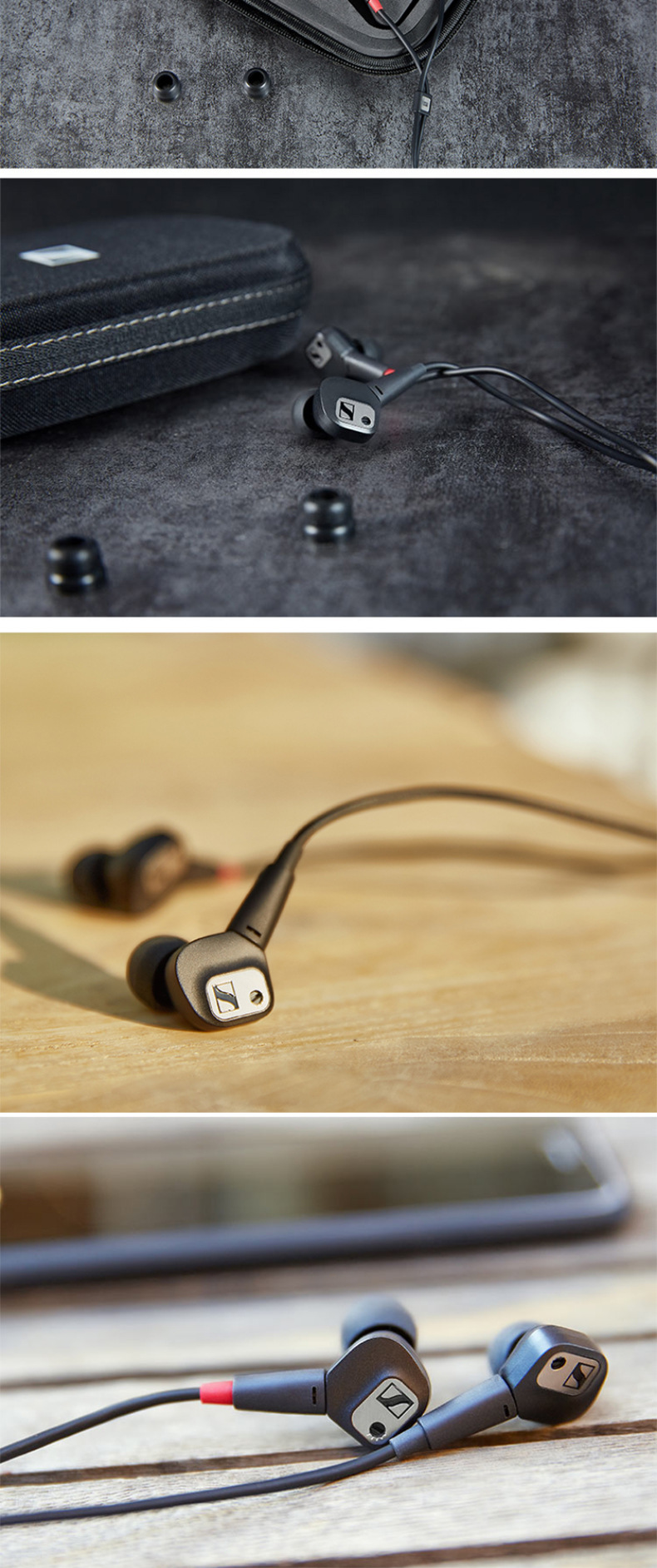 森海塞尔ie80s 高保真hifi音乐有线入耳式耳机