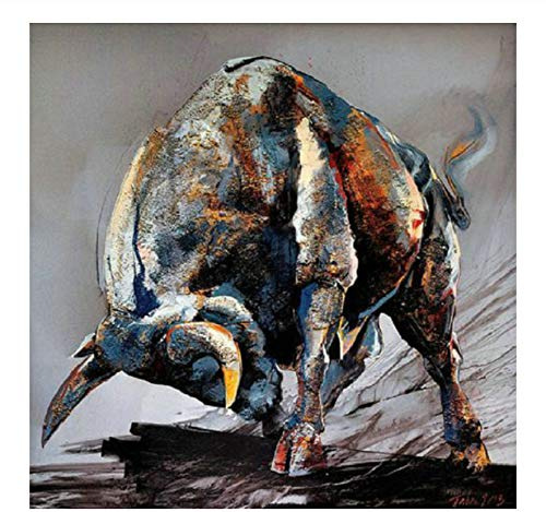 公牛装饰画