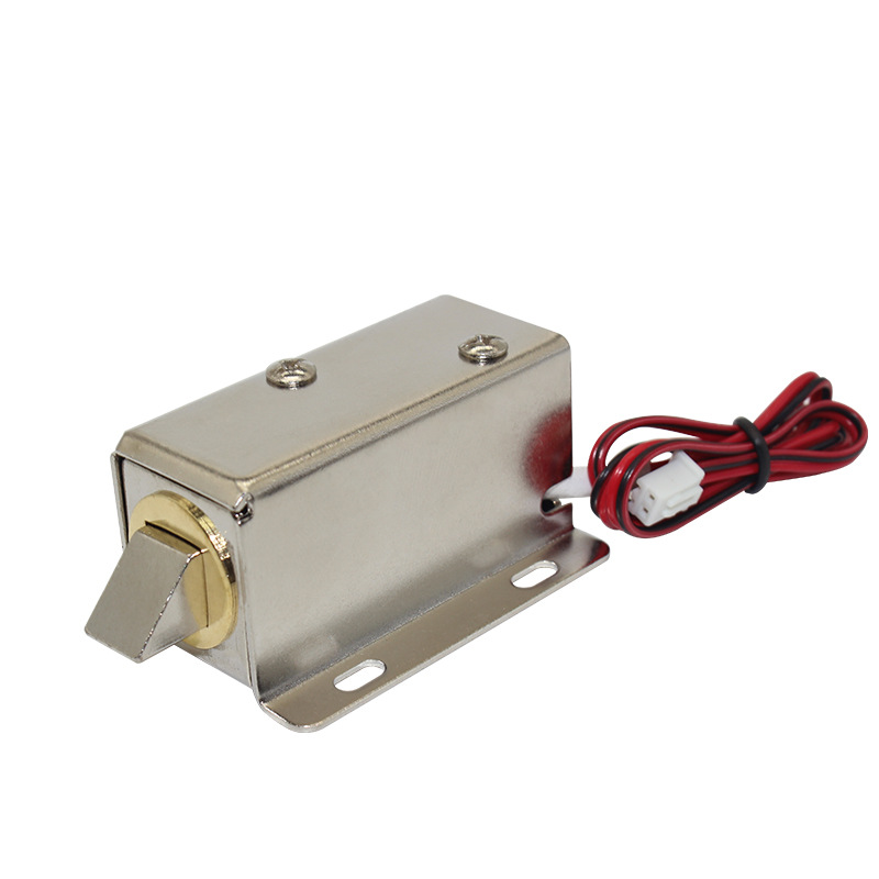 小型直流12v24v电磁锁储物柜门抽屉电控锁ly03电磁铁可长时间通电