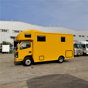 冰淇淋房车流动专用车 一边挣钱一边游玩 可睡觉的冰淇淋摆摊车