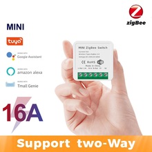 涂鸦智能家居WiFi mini通断器16AZigbee 暗装隐藏式手机远程控制