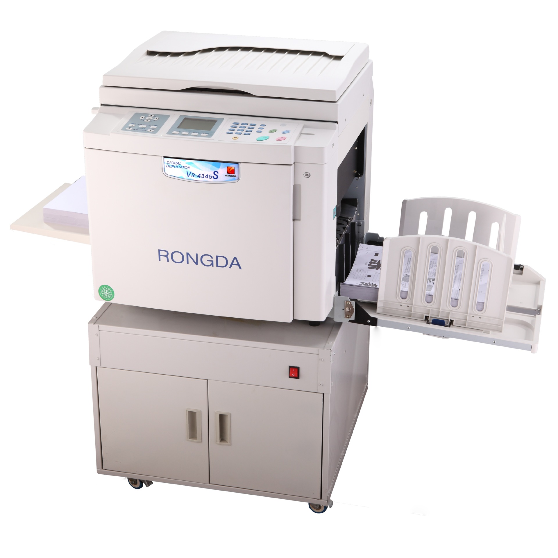 荣大vr-4345s数码制版全自动印刷一体速印机油印机试卷资料印刷机
