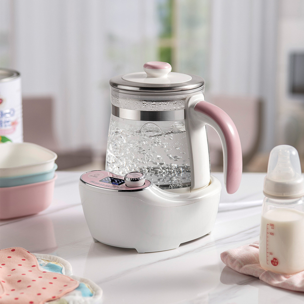 bear/小熊恒温调奶器08l冲泡奶粉恒温电热水壶mini热奶tnq-a08c1