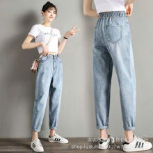 欧美非洲跨境女装牛仔裤出口牛仔长裤货源批发Women's jeans