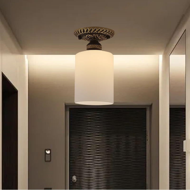 吸顶灯楼梯走廊灯轻奢后现代入户玄关门厅灯创意北欧阳台灯具跨境