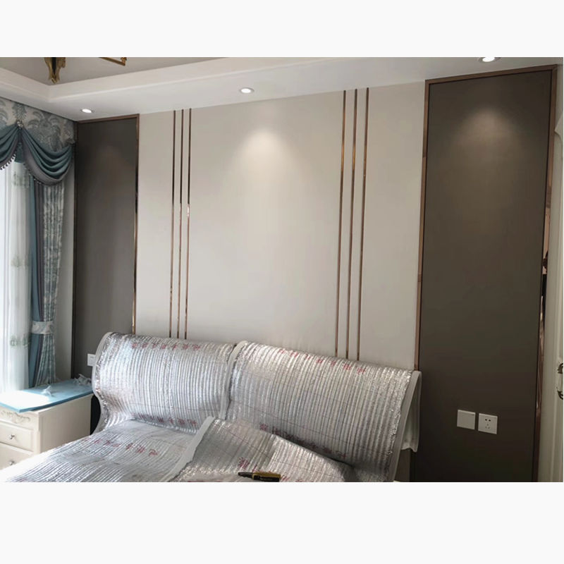 背景墙硬包电视简约客厅沙发色金属卧室床头背景厂家直销独立站