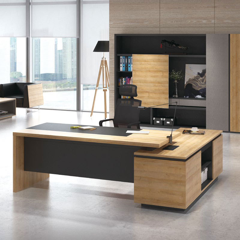 0成交2套佛山公司办公室伟豪老板办公桌简约现代单人1.