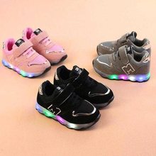 . child led light shoes baby boys sneaker kids girl sport sh