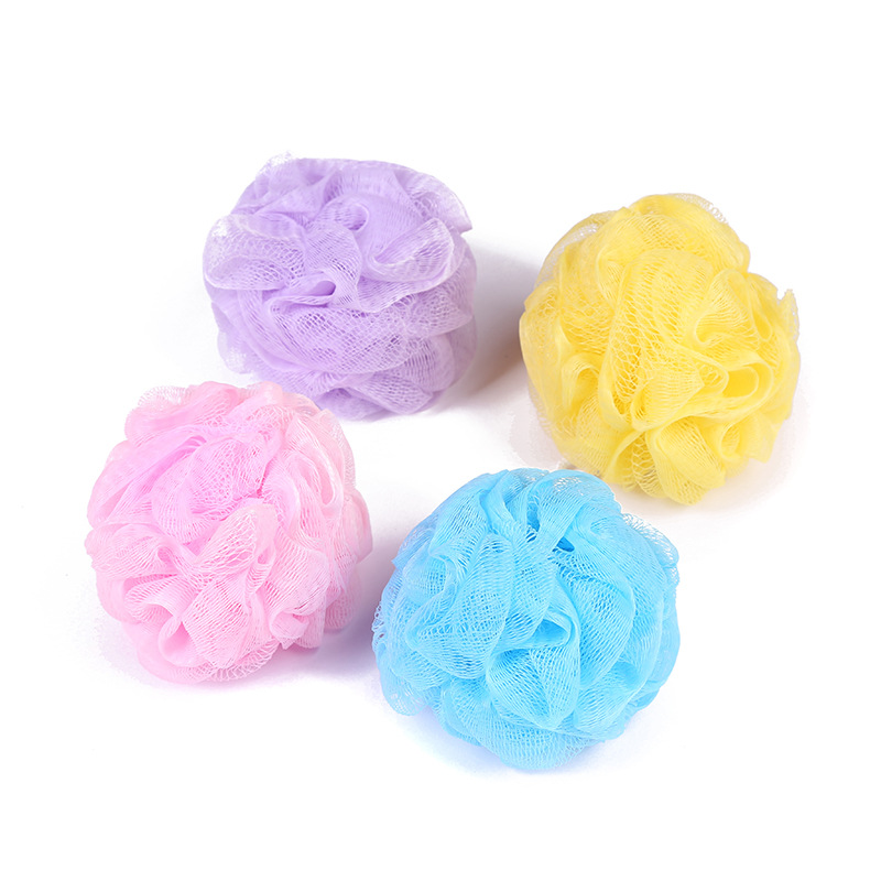 Wholesale a Variety of Colors Net Pocket Mesh Sponge Bath Sponge Bath Bath Bath Products Bath Set Bath Flowers Wholesale