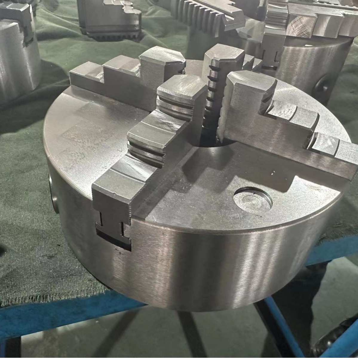 k12四爪自定心中空卡盘 手动 分离爪 k12 500c k12 630c 车床夹具