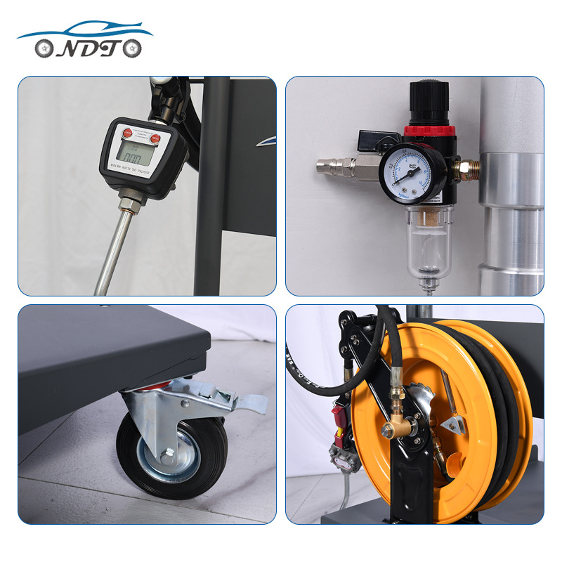 大桶油加注枪机油齿轮油液压油加注机油鼓10米加注设备