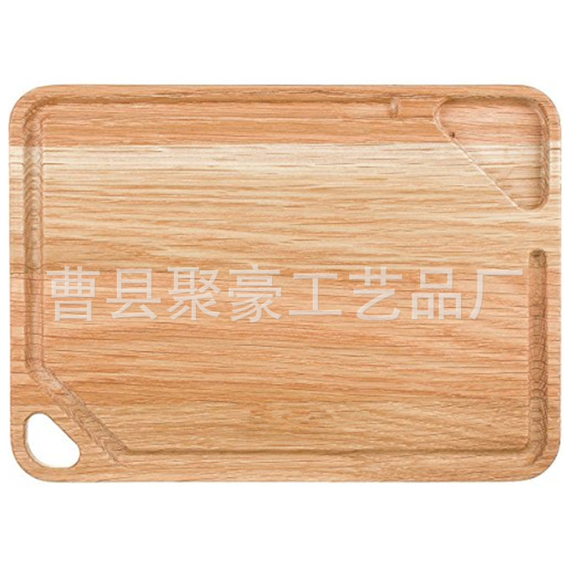 Korean Oak Chopping Board Wooden Chopping Board Japanese Wooden Tray Bsci Certification Factory Direct Sales Quantity Discount