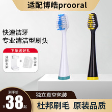 适用于博皓prooral电动牙刷头2090/203A/2030/2031/2032/F4替换头