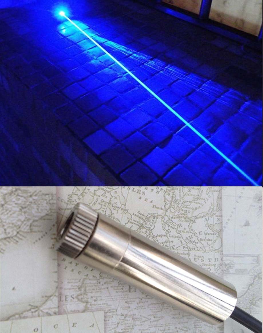 6w 2w高功率蓝光激光模组/460-462nm 蓝光激光头/蓝色激光器