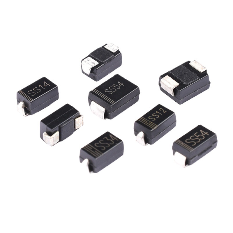 ss12/14/34/54贴片1n5817 5819 5822 5824smb肖特基整流二极管sma