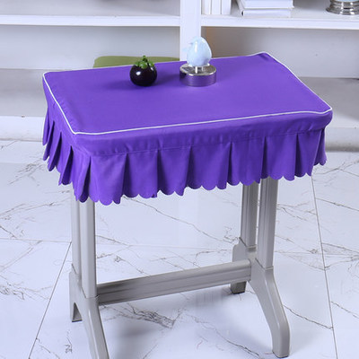 小学生桌布中学生课桌套学校课桌布40×60蓝色书桌套绿色学生桌罩