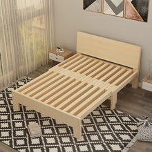 多功能实木沙发推拉两用榻榻米简约现代小户型午休沙发床折叠床