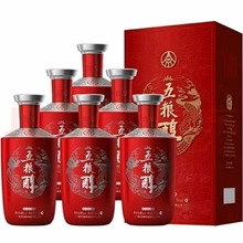 五粮醇红装40度/50度 浓香型白酒 整箱500ML*6瓶白酒批发