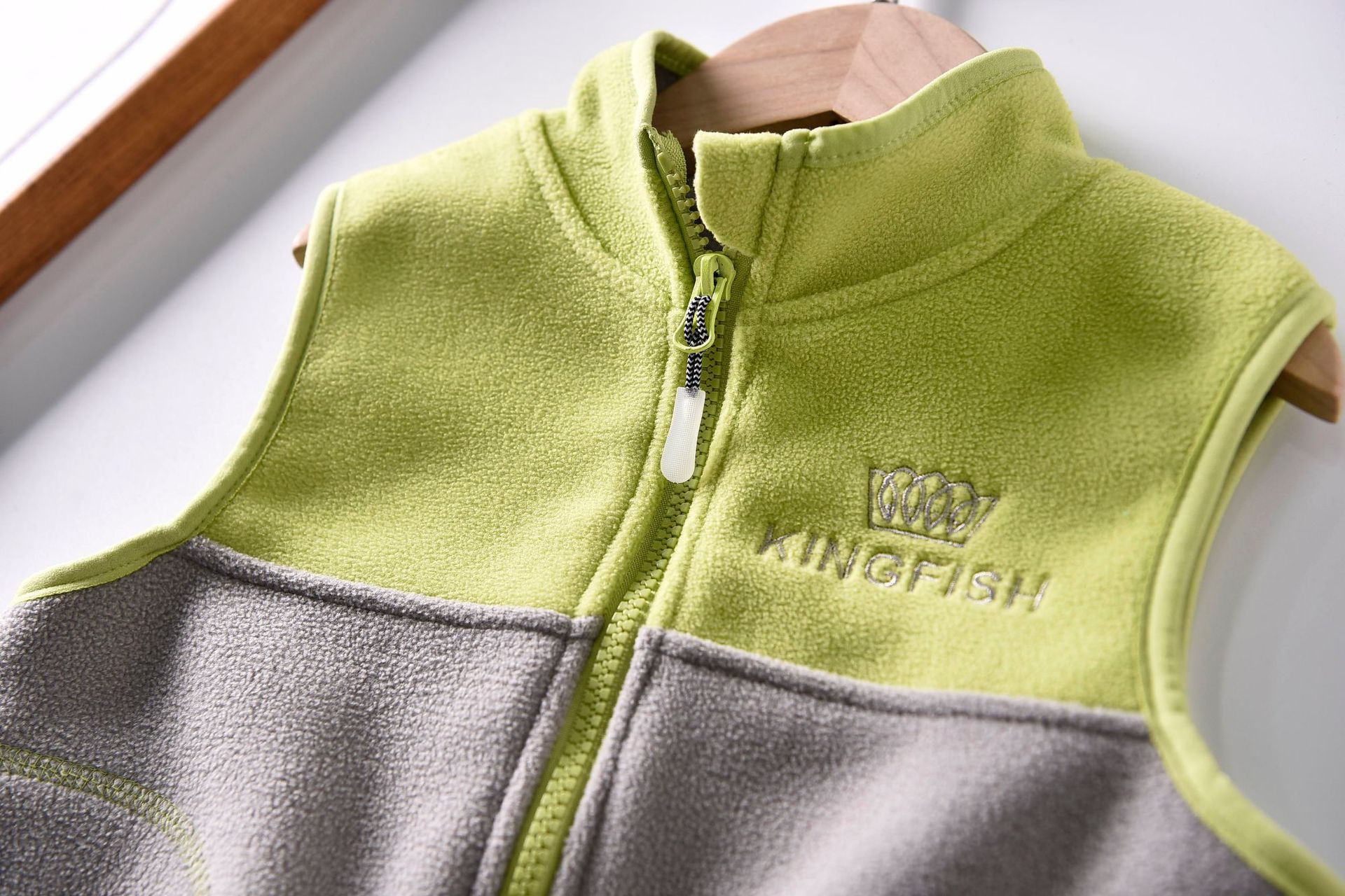 儿童马甲春秋 摇粒绒背心男童女童外套宝宝坎肩马甲