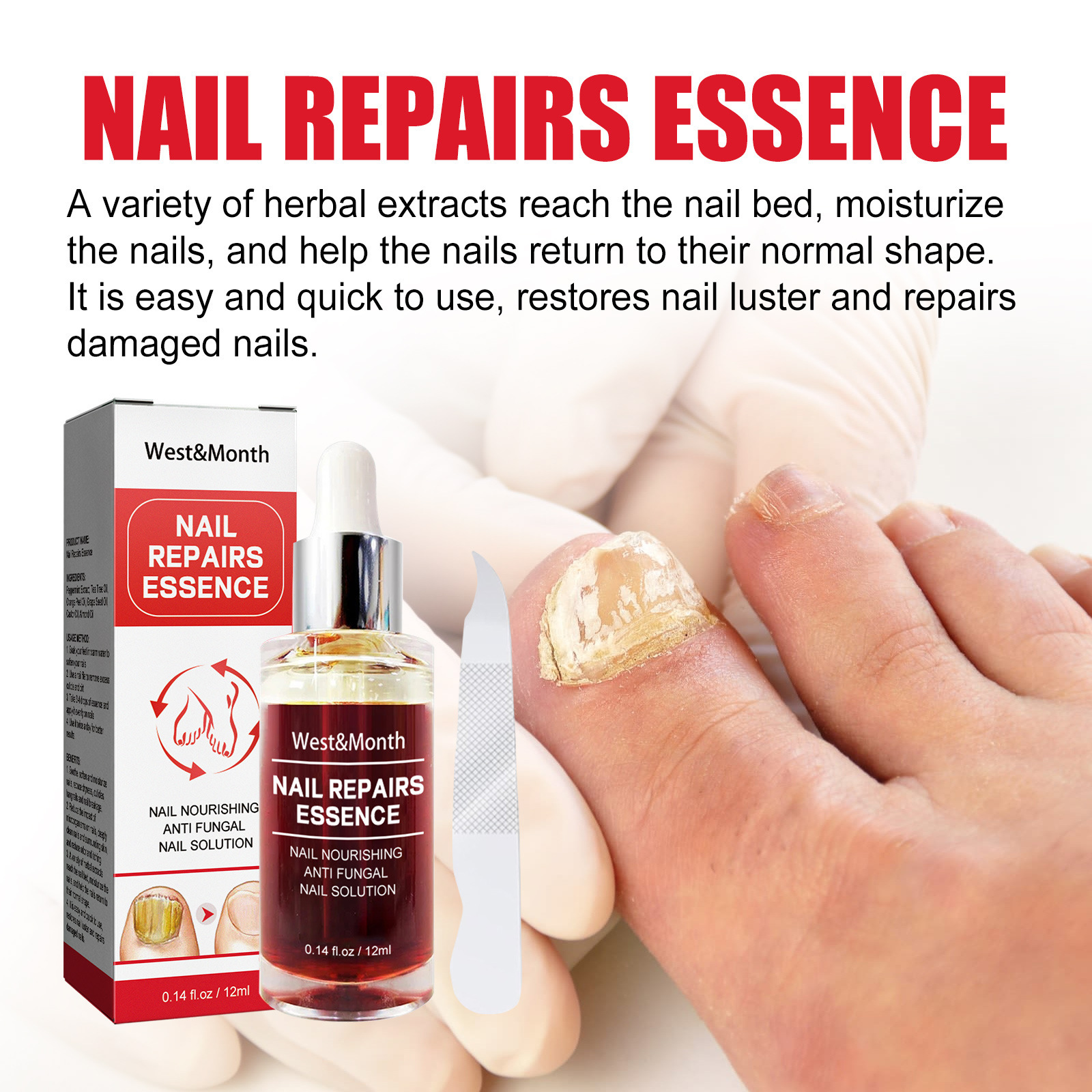 West & Month Nail Repair Essence