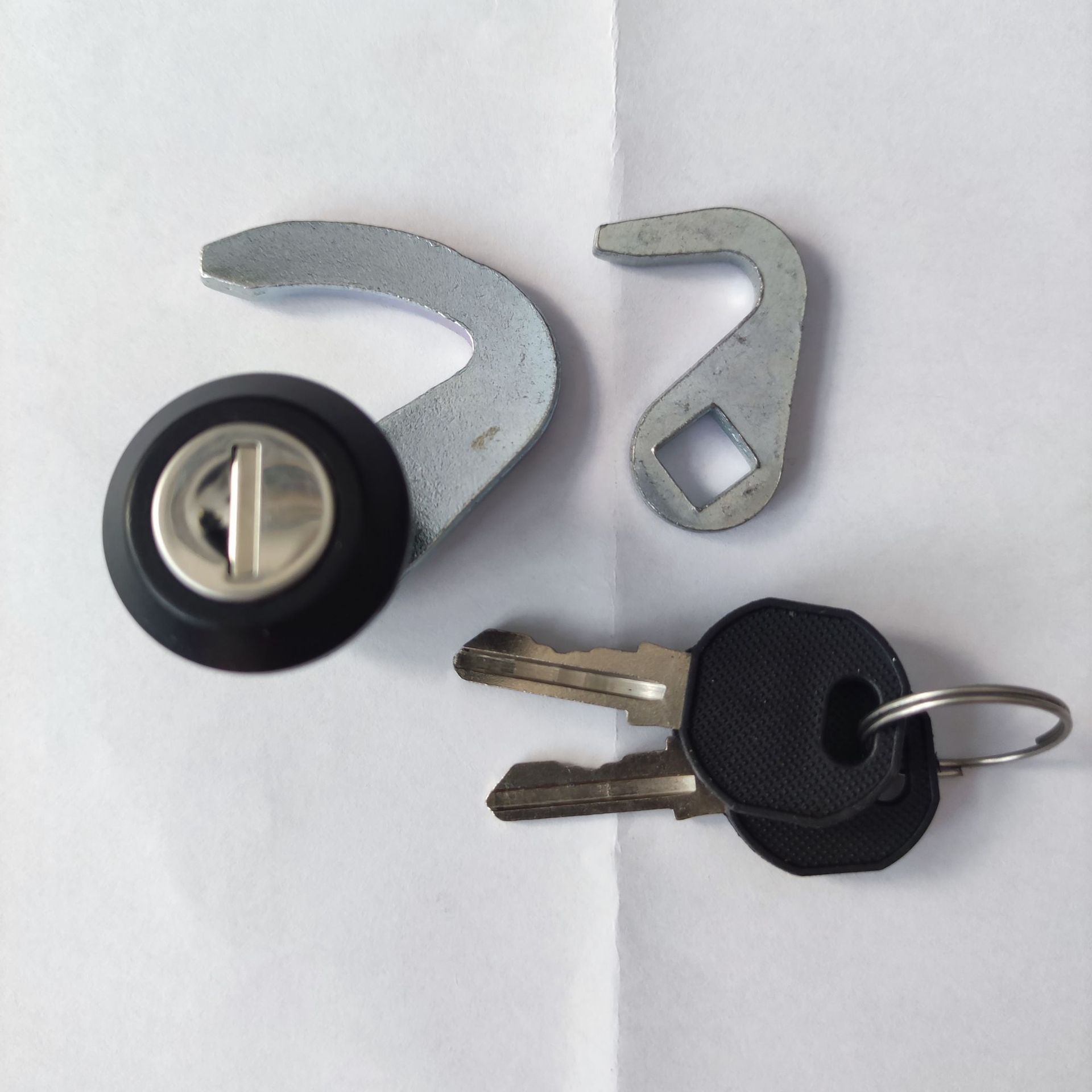 现货三角勾锁 防风灯箱勾锁ms705-3g工具型转舌钩锁 户外控制箱锁