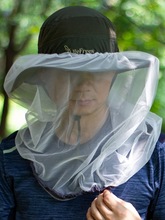 养蜂人面罩采蜜帽子养蜂工具蜂具防蜂帽防蜜蜂头罩收蜂帽防蛰防蚊