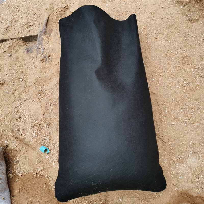 黑色防老化大棚压膜装土袋子园林护坡生态袋防洪防汛无纺布沙袋