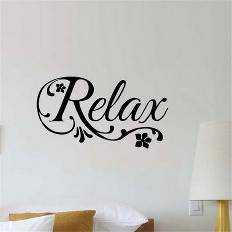 relax墙贴纸