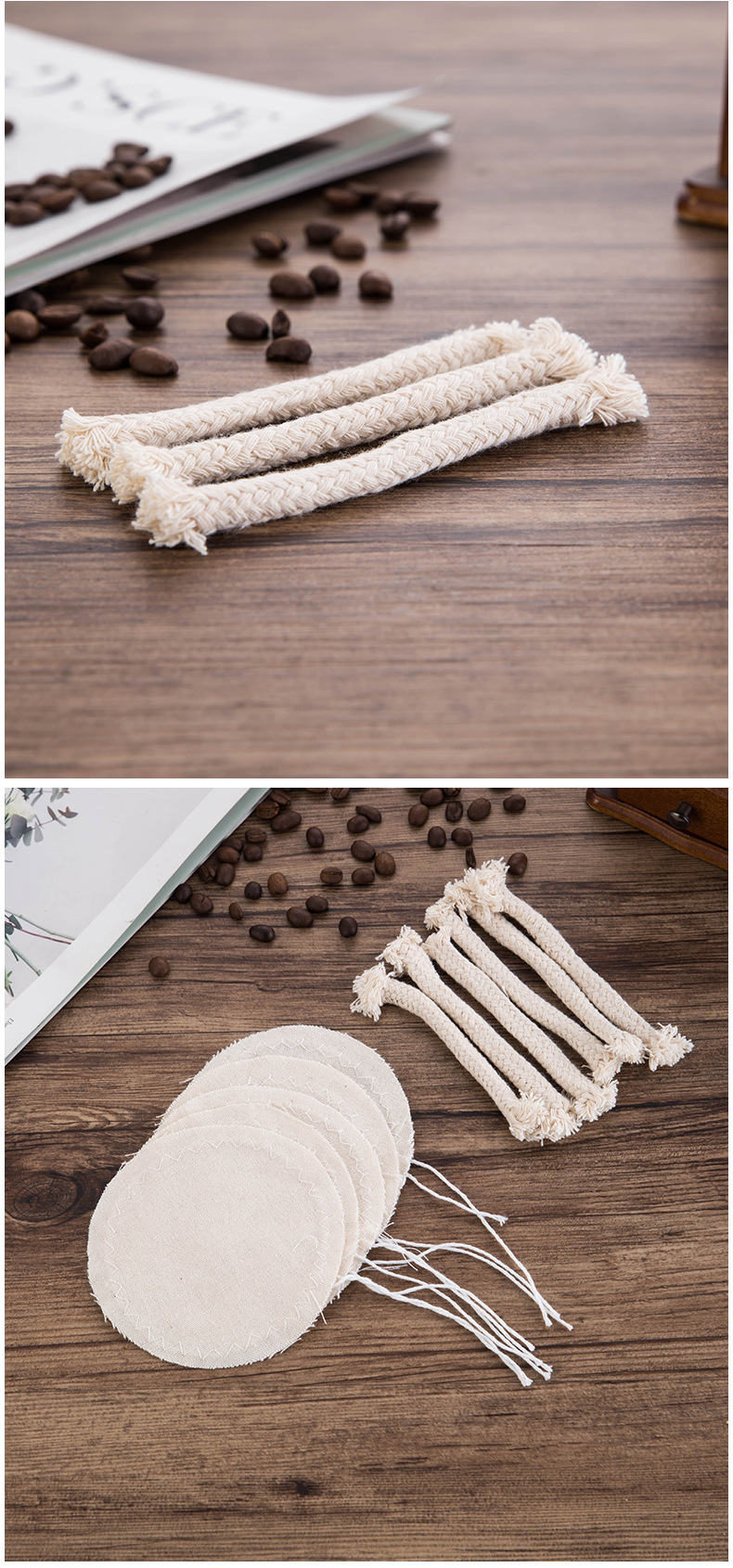 虹吸壶过滤网滤布灯芯滤芯含弹簧过滤器咖啡配件咖啡用品过滤布