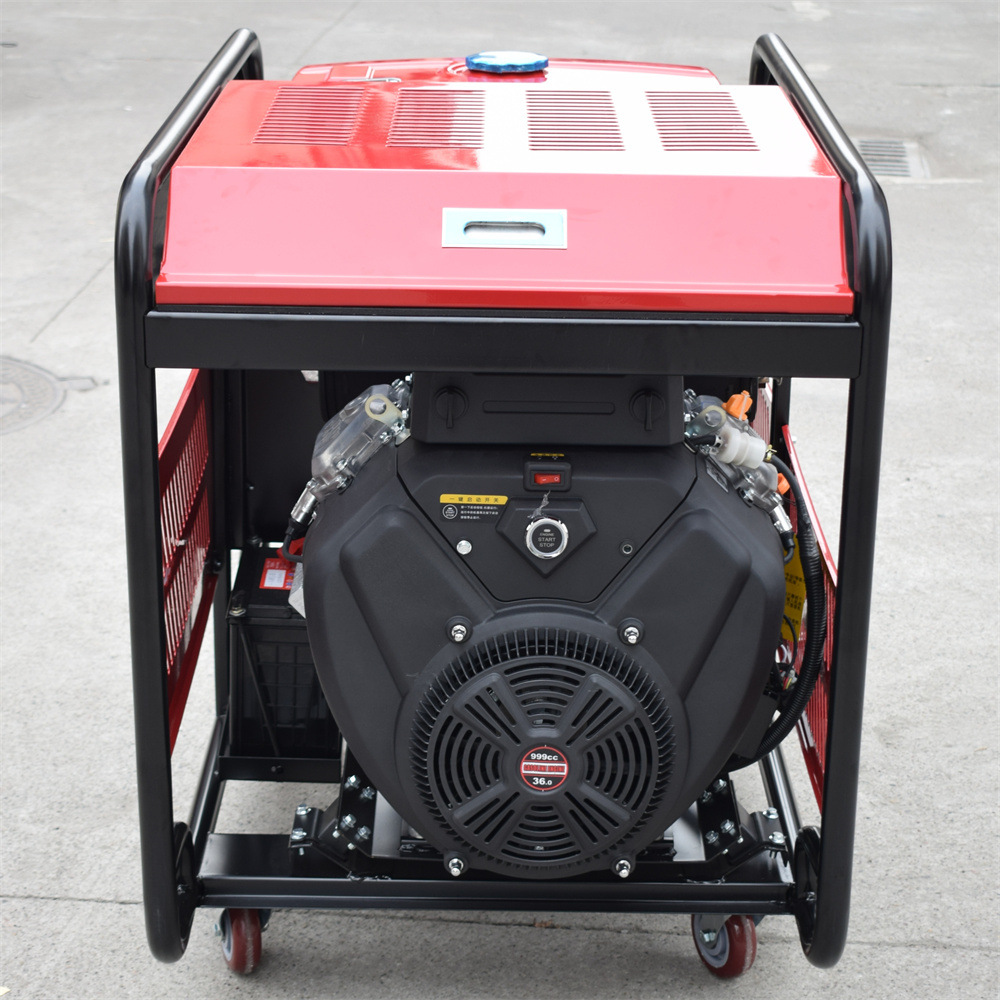 贝隆15kw单相220v开架汽油发电机组润通r999d双缸汽油机纯铜电机