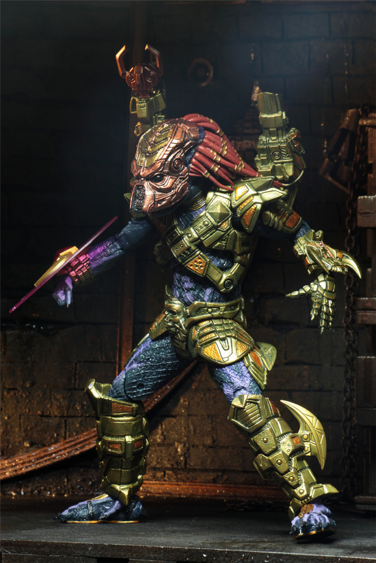 neca 51561 铁血战士 长老镭射眼铁血战士 可动人偶模型手办正版